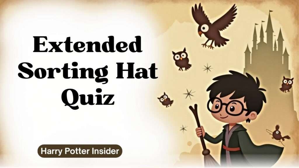 Extended Sorting Hat Quiz