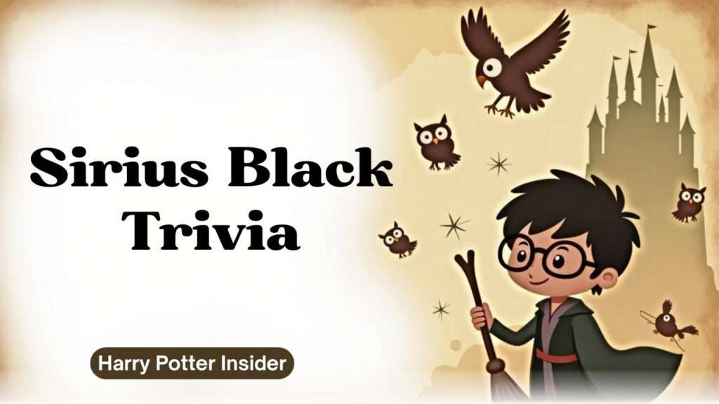 Sirius Black Trivia