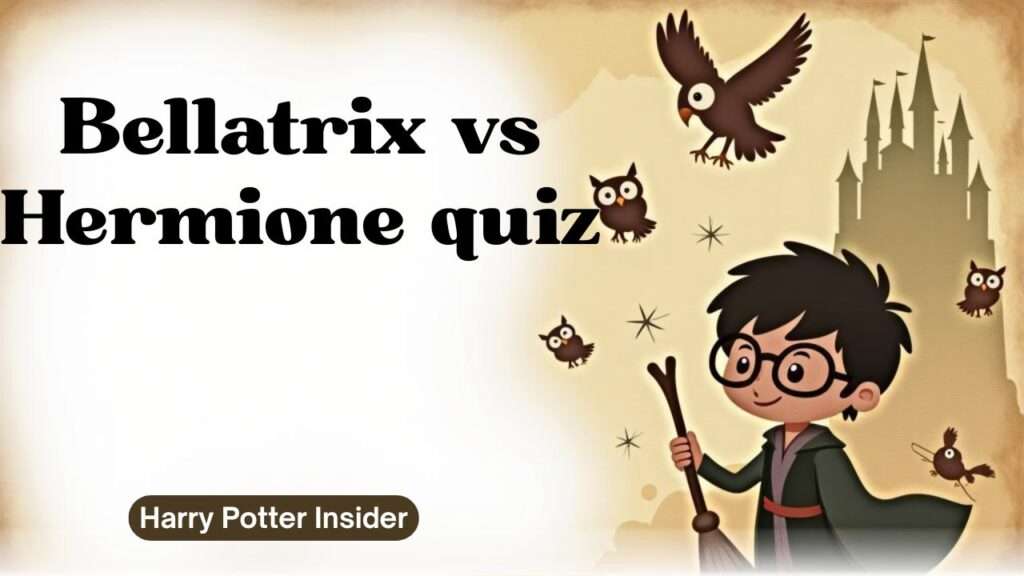 Bellatrix vs Hermione quiz