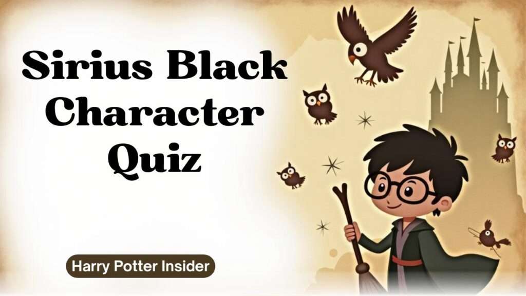 Sirius Black Character Quiz