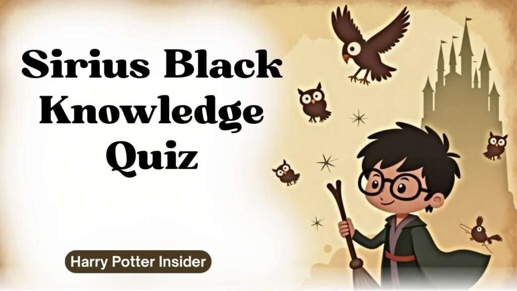 Sirius Black Knowledge Quiz