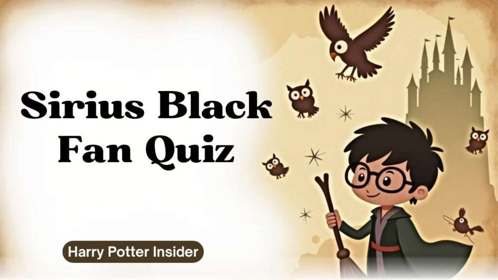 Sirius Black Fan Quiz