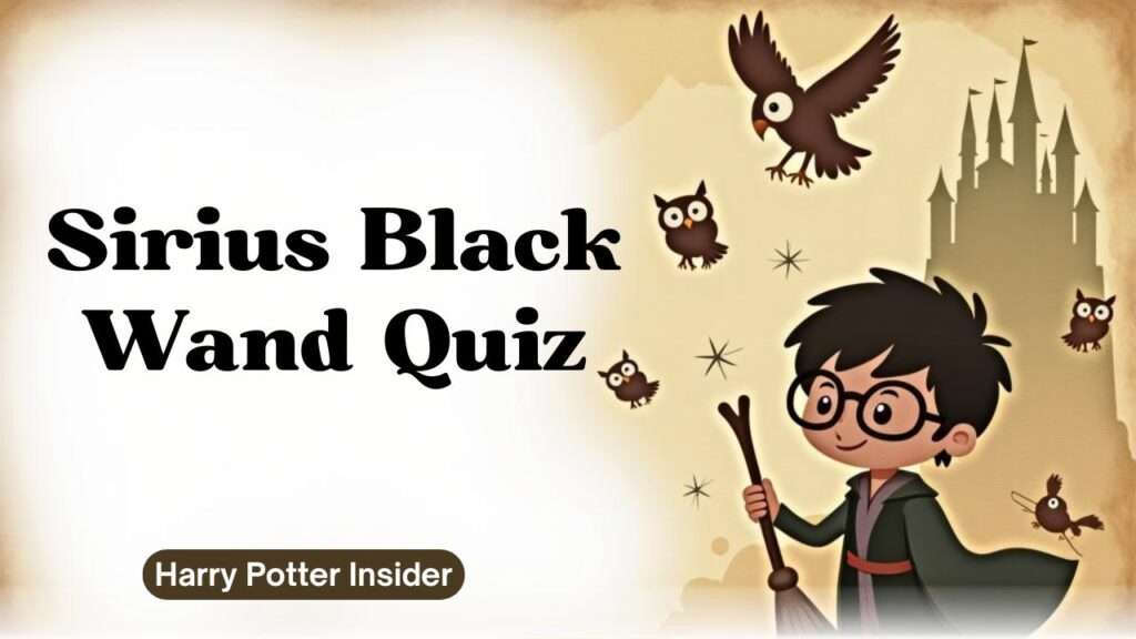 Sirius Black Wand Quiz