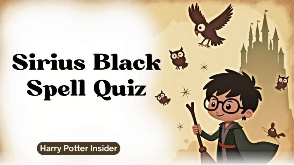Sirius Black Spell Quiz