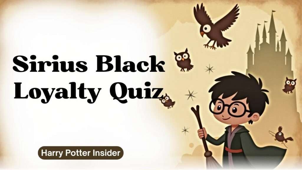 Sirius Black Loyalty Quiz