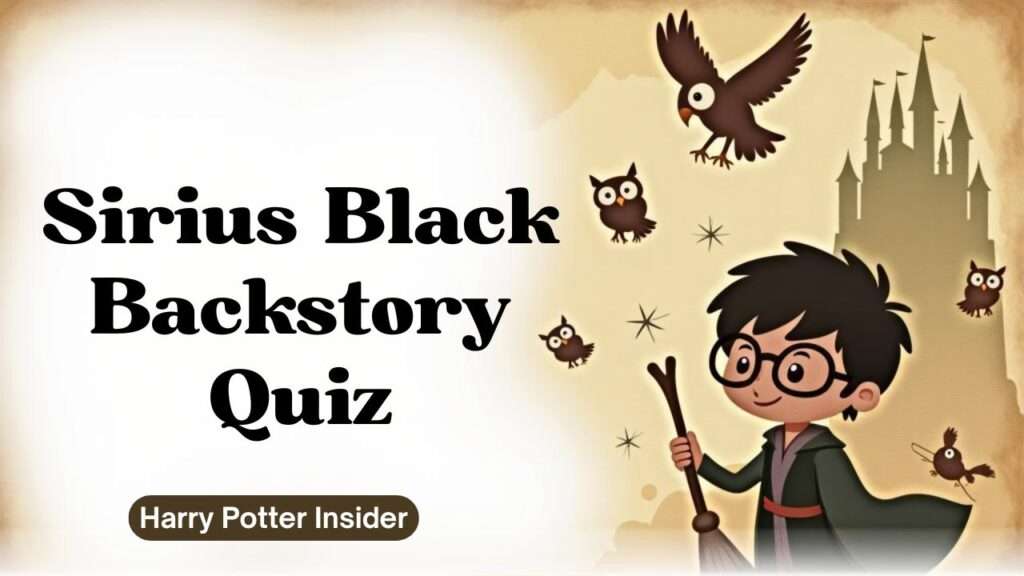 Sirius Black Backstory Quiz