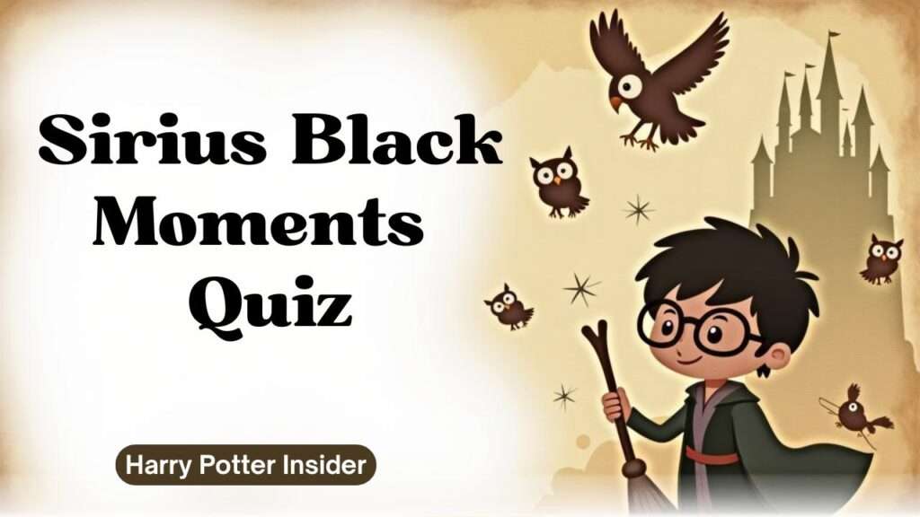 Sirius Black Moments Quiz