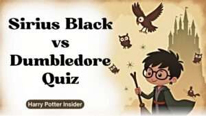 Sirius Black vs Dumbledore Quiz