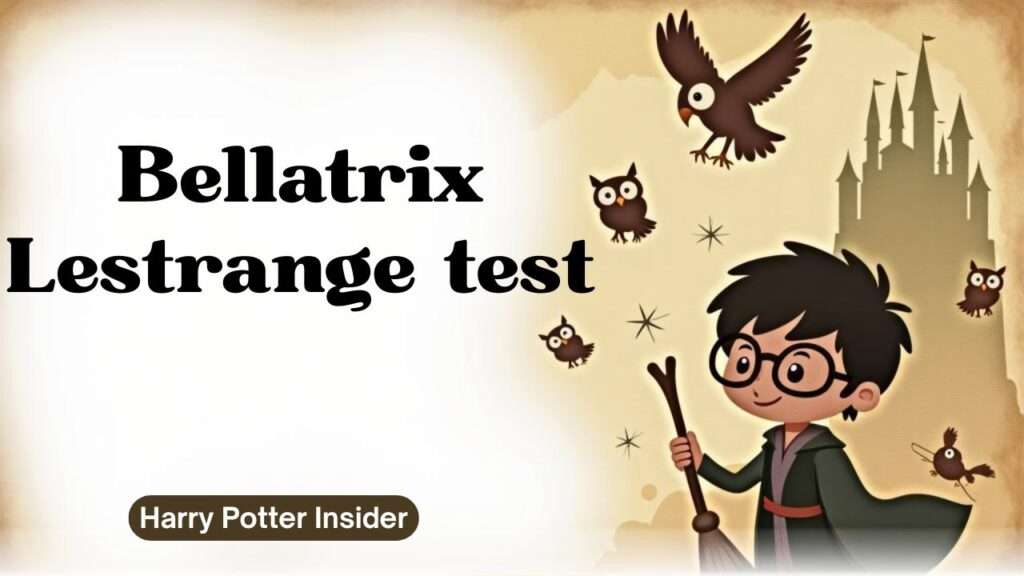Bellatrix Lestrange test