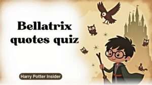 Bellatrix quotes quiz