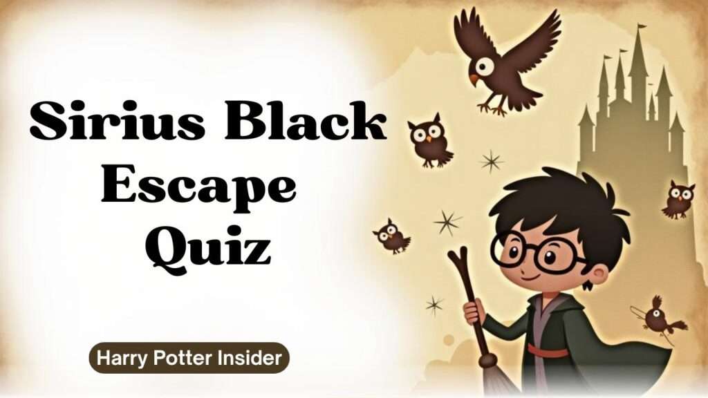 Sirius Black Escape Quiz