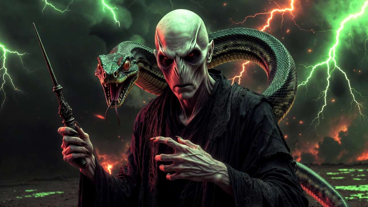 Voldemort Big Bad Dark Lord trope Harry Potter villain