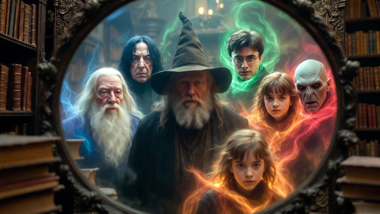 Harry Potter character matching your MBTI type in enchanted mirror