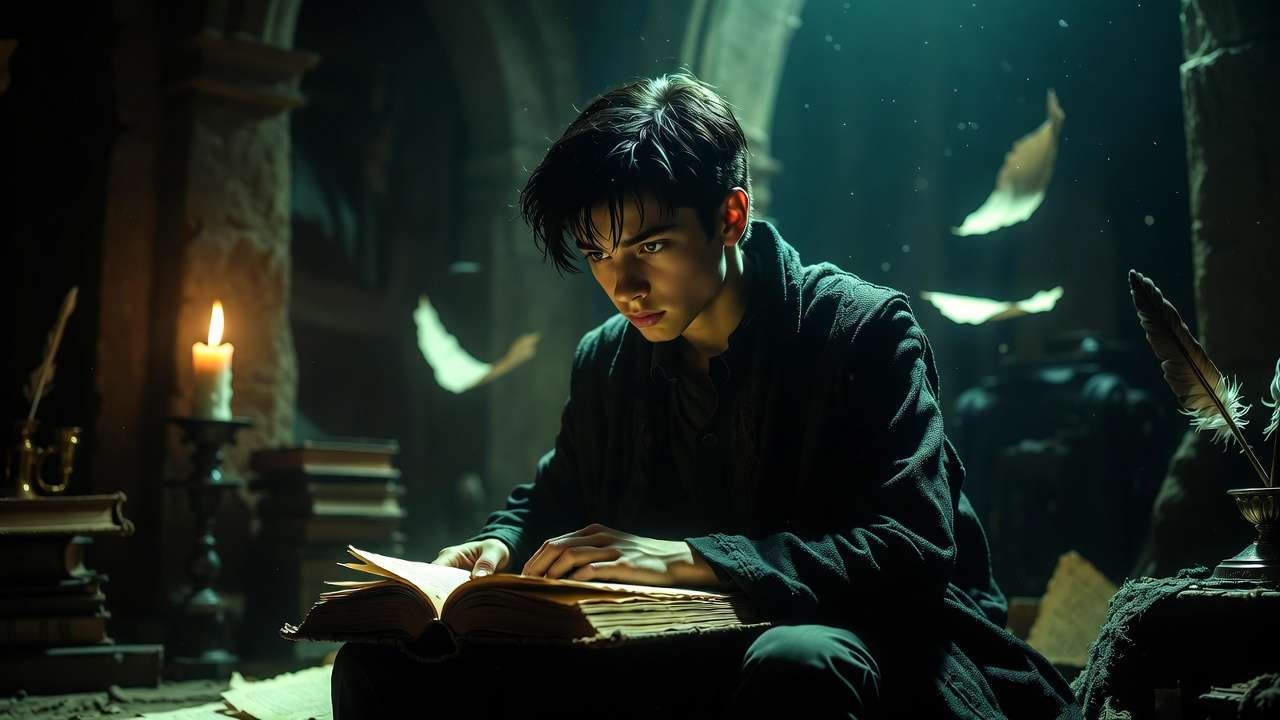 Theodore Nott seeing Thestrals in Order of the Phoenix Care of Magical Creatures lesson