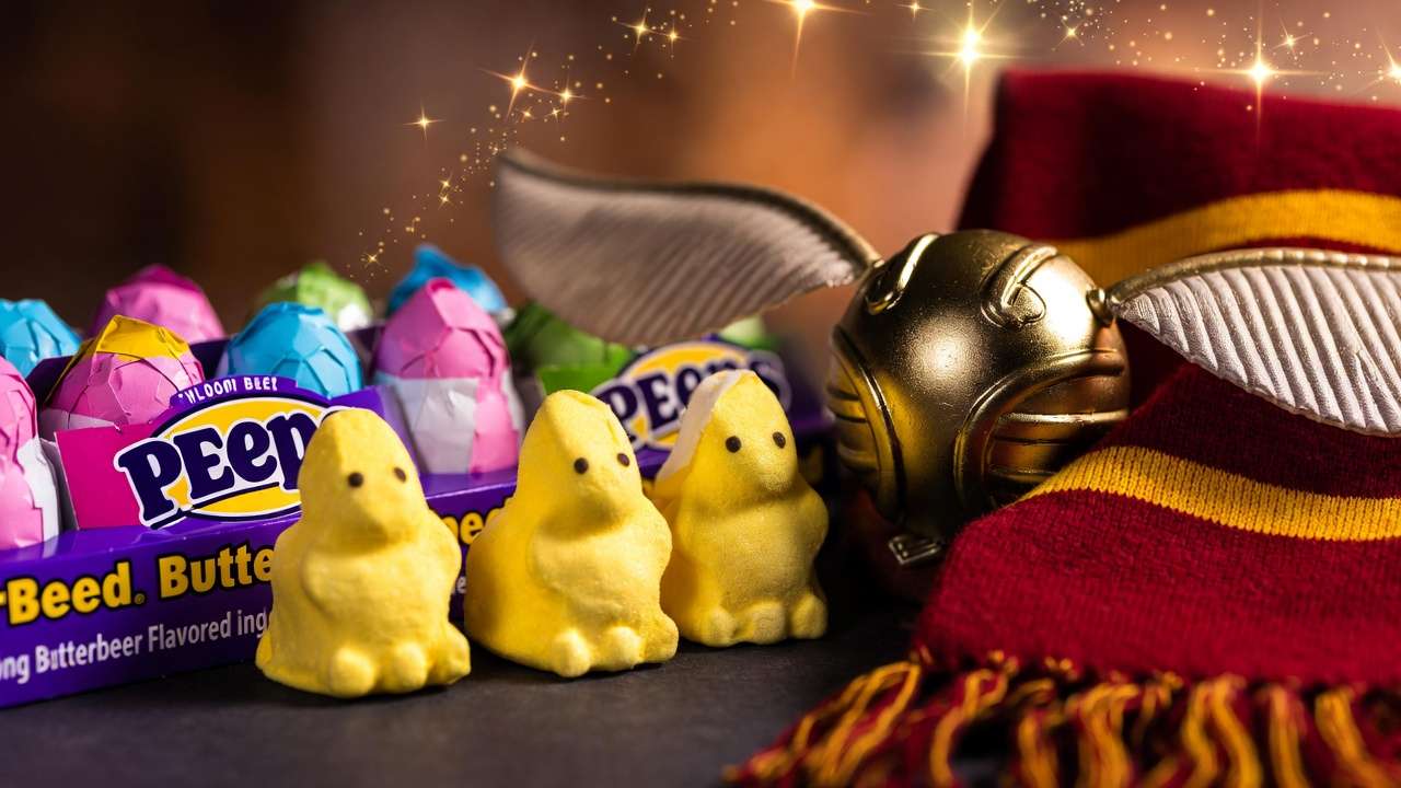 Butterbeer PEEPS Harry Potter exclusive candy Walmart seasonal merch
