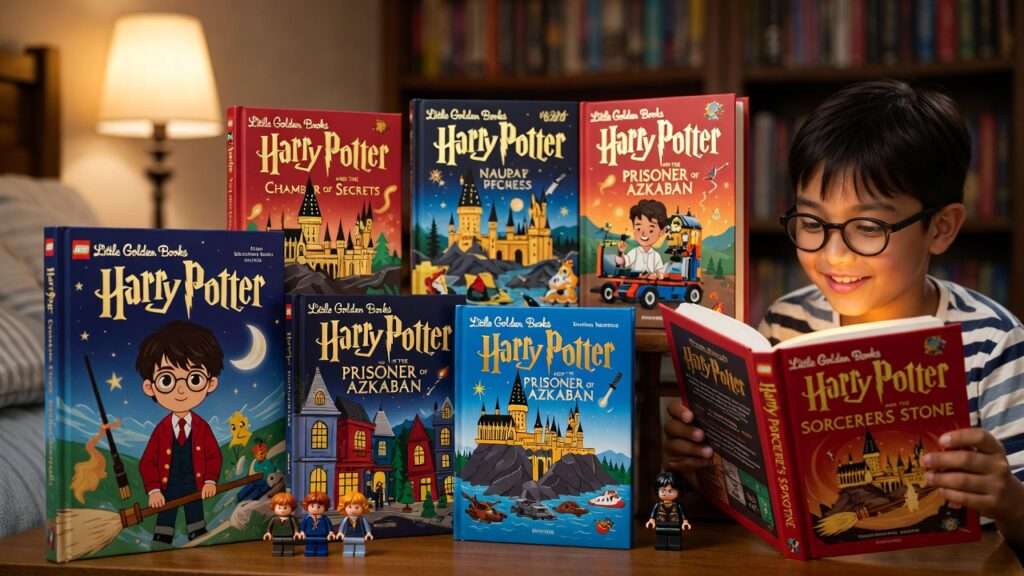 harry potter little golden books