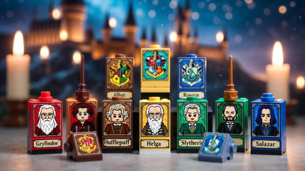 lego harry potter wizard cards