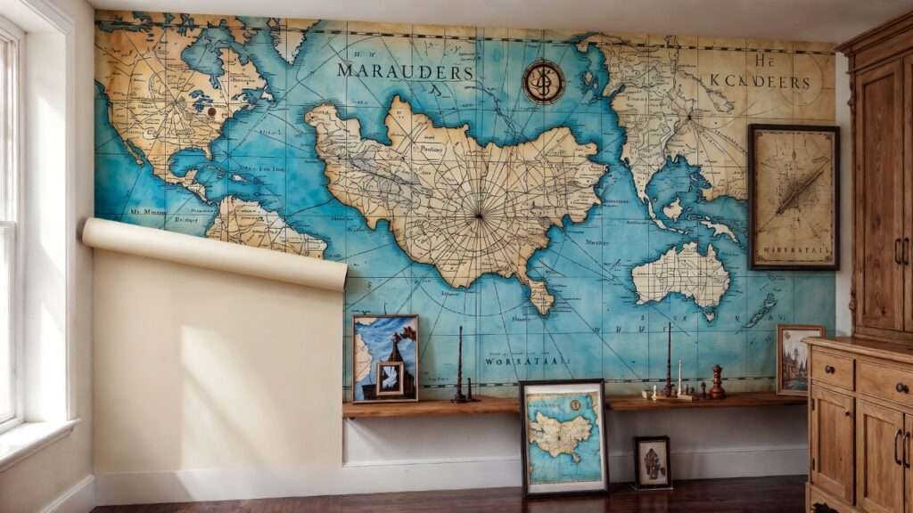 marauder's map wallpaper