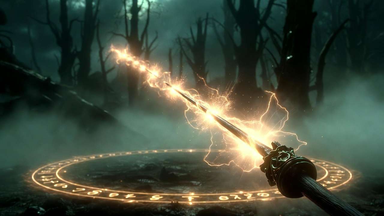 Harry Potter Echo passive ability amplifying low-cost spells with 50% damage boost – visual effect in Magic Awakened