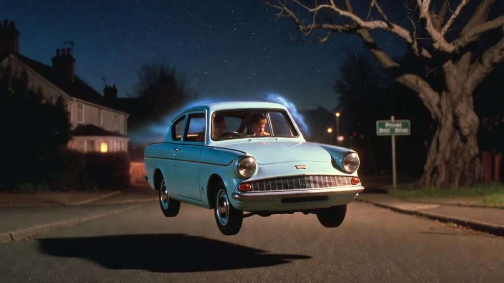 Flying Car in Harry Potter