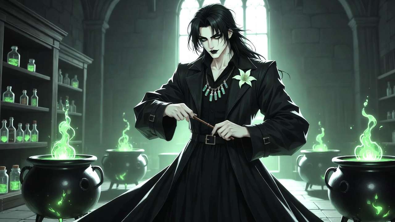 Severus Snape DTI outfit potions master Harry Potter Dress to Impress Roblox