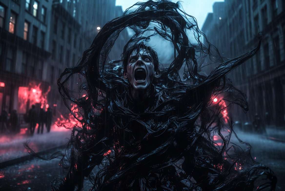 Credence Barebone transforming into Obscurus in Harry Potter Fantastic Beasts