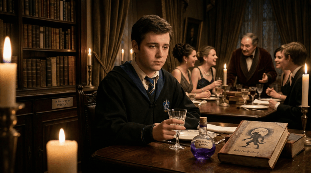 Marcus Belby in Harry Potter