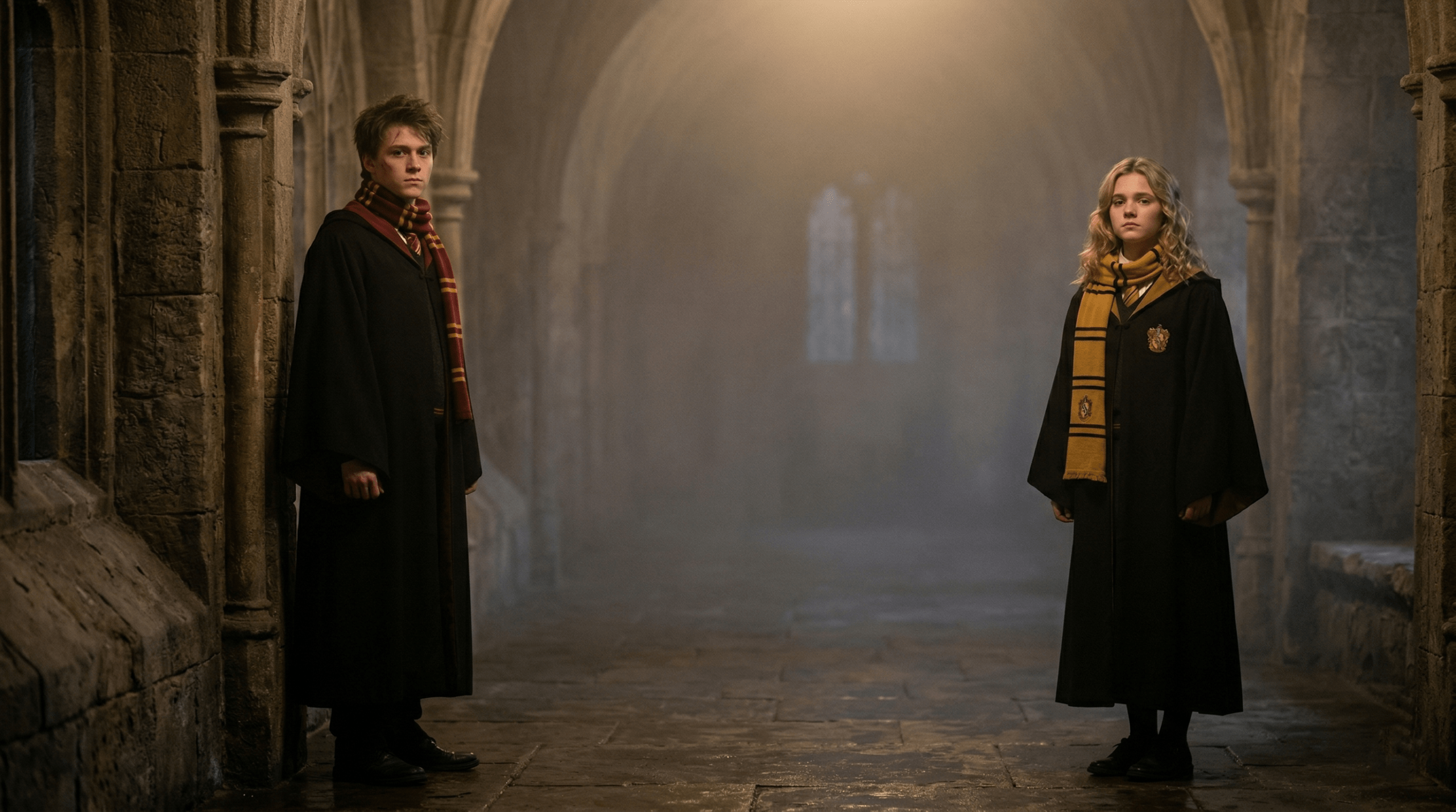 Harry Potter and Susan Bones parallel stories loss and courage Hogwarts illustration