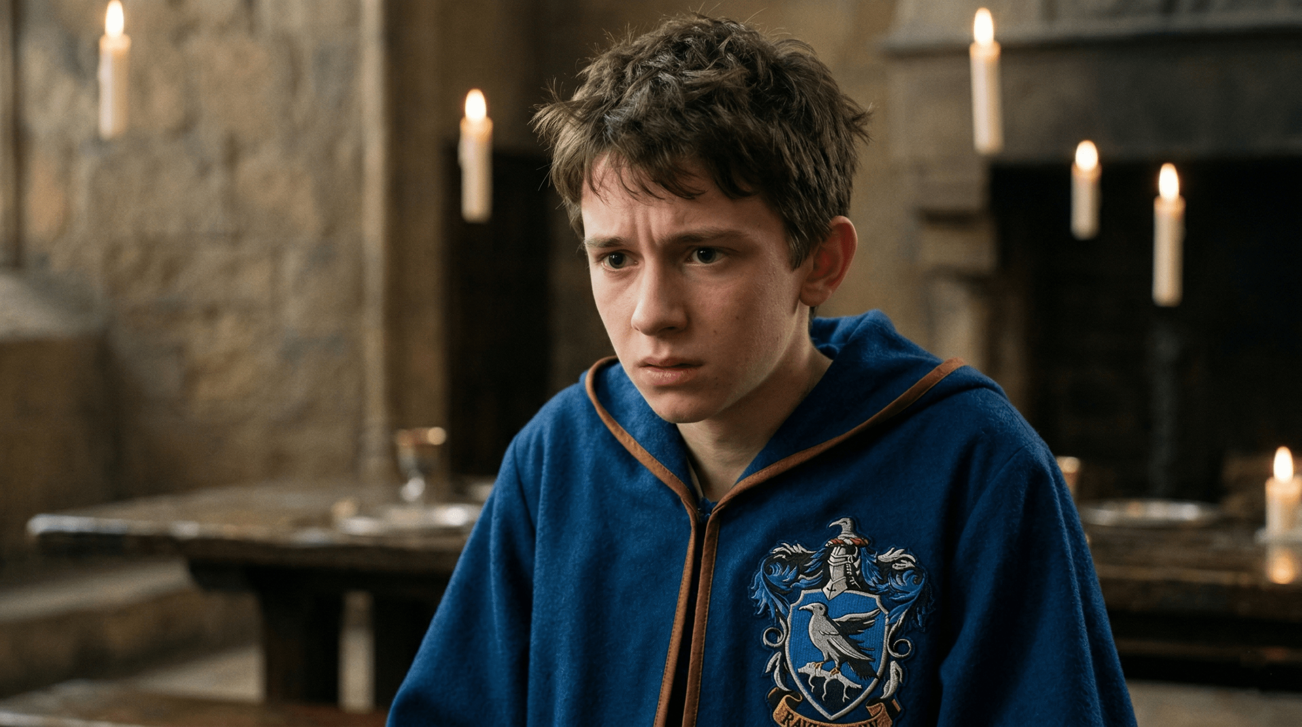 Marcus Belby Ravenclaw student portrait in Harry Potter