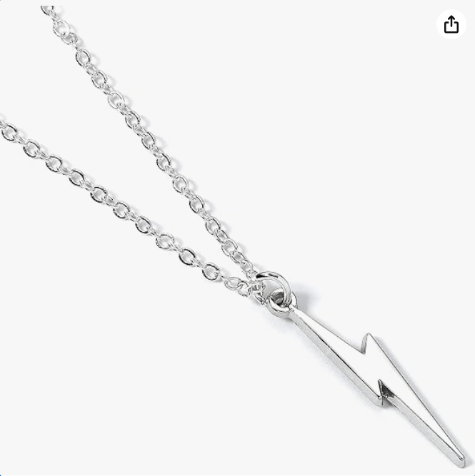 Harry Potter Lightning Bolt Necklace by The Carat Shop