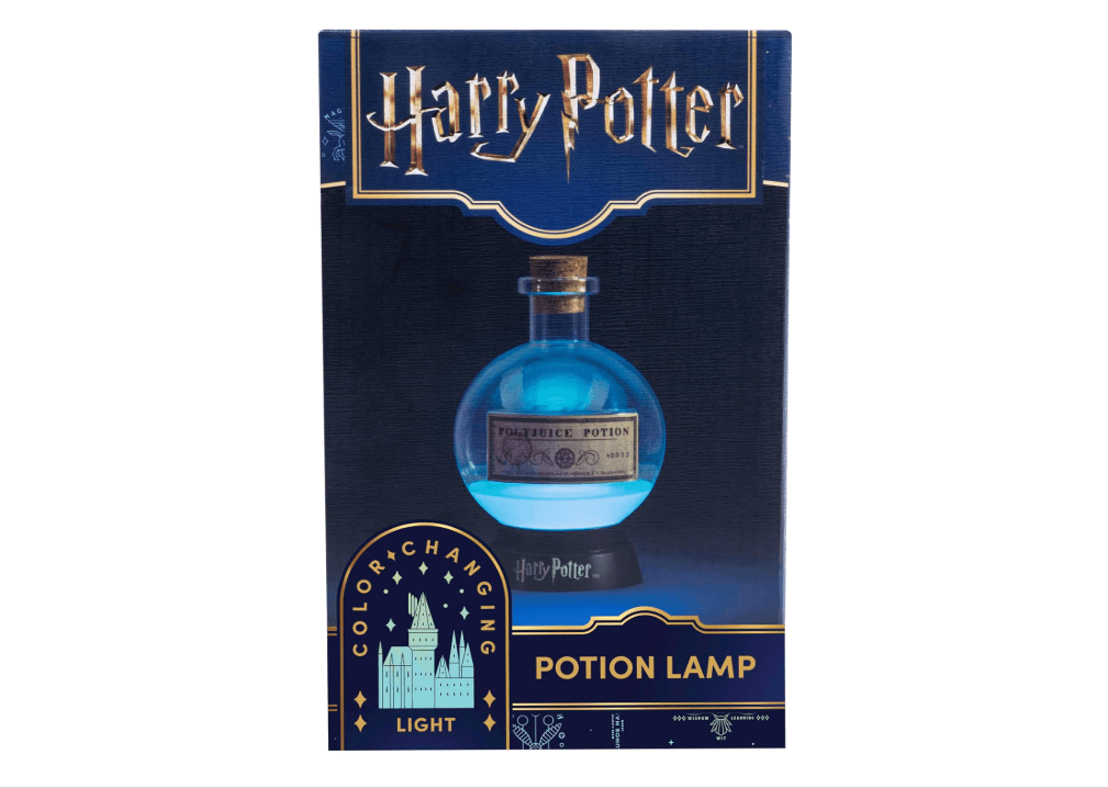 Fizz Creations Harry Potter Large Potion Lamp Multicolour. Polyjuice Potion Light. 20cm Tall. LED Illuminated Colour Changing. Mood Lamp, Night Light....
