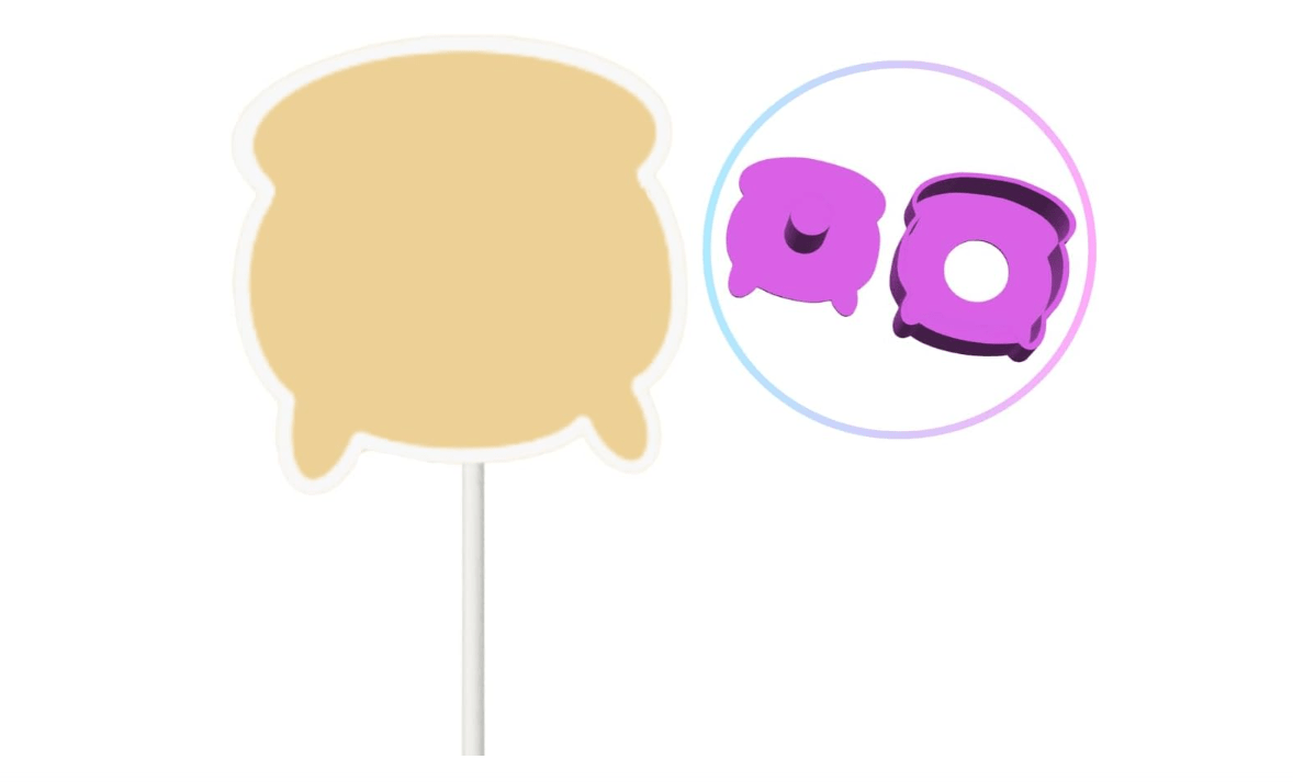Generic Cauldron Cake Pop Mold/Pusher, Refer to image 