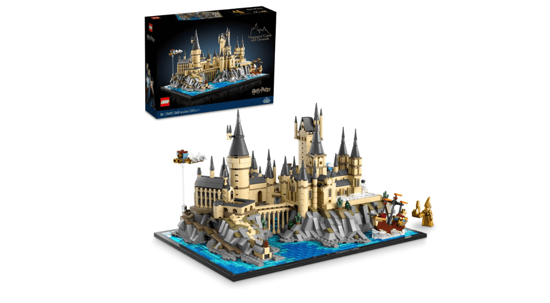 LEGO Harry Potter Hogwarts Castle and Grounds 76419 Building Set, Gift Idea for Adults, Buildable Display Model, Collectible Harry Potter Playset, Recreate...
