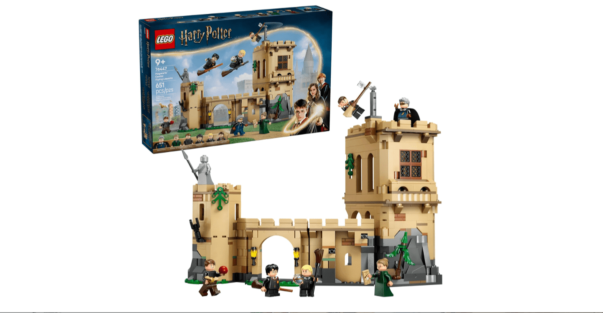 LEGO Harry Potter Hogwarts Castle: Flying Lessons Building Toy - Kids Wizard Toy for Boys and Girls, Harry Potter Fans, Ages 9+ - Gift Idea for Birthdays -...
