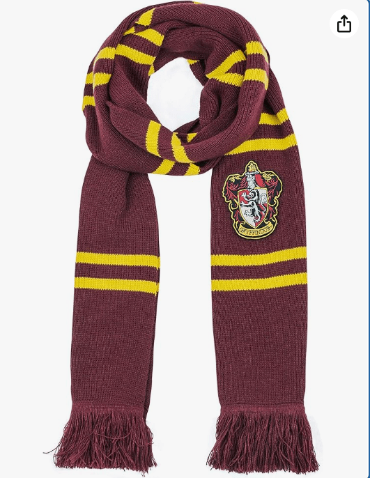 Cinereplicas Harry Potter - Scarf Deluxe Gryffindor/Slytherin/Ravenclaw/Hufflepuff - Official License
