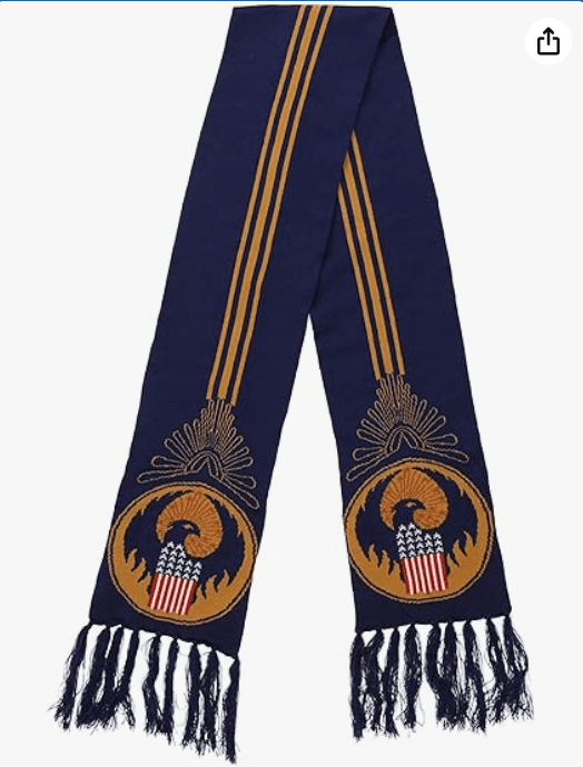 Harry Potter MACUSA Knit Scarf | Officially Licensed Wizarding Wear for Ambitious Aurors
