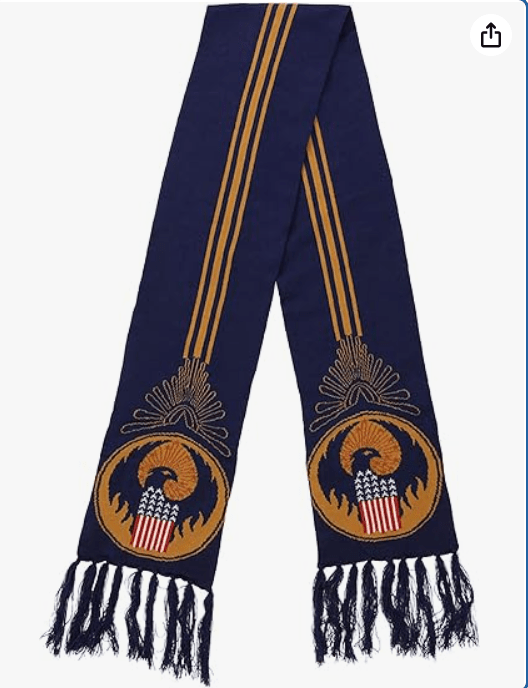Harry Potter MACUSA Knit Scarf | Officially Licensed Wizarding Wear for Ambitious Aurors
