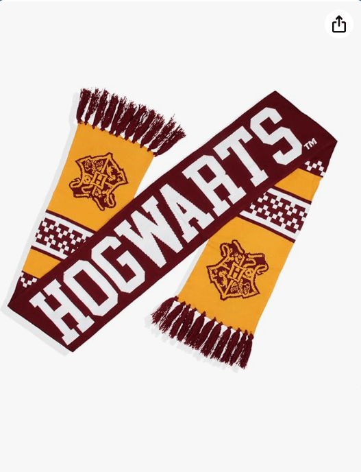 Harry Potter Hogwarts Castle Knit Scarf For Women and Men
