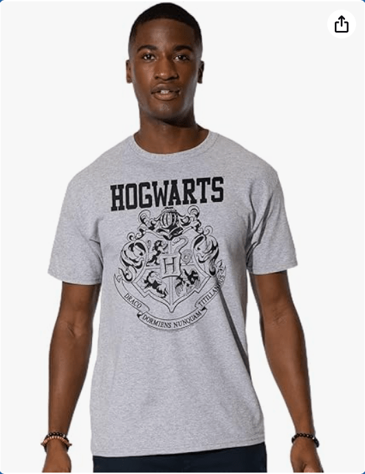 Harry Potter T Shirt, Hogwarts Houses Collection, Unisex for Men & Women
