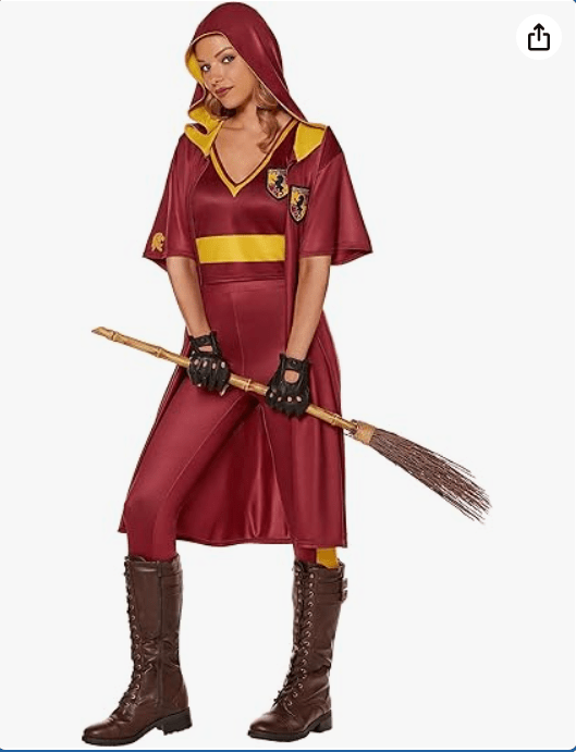 Spirit Halloween Harry Potter Adult Gryffindor Quidditch Costume | Officially Licensed | Halloween Costumes and Accessories