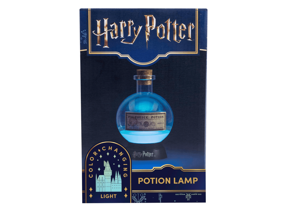 Fizz Creations Harry Potter Large Potion Lamp Multicolour. Polyjuice Potion Light. 20cm Tall. LED Illuminated Colour Changing. Mood Lamp, Night Light....
