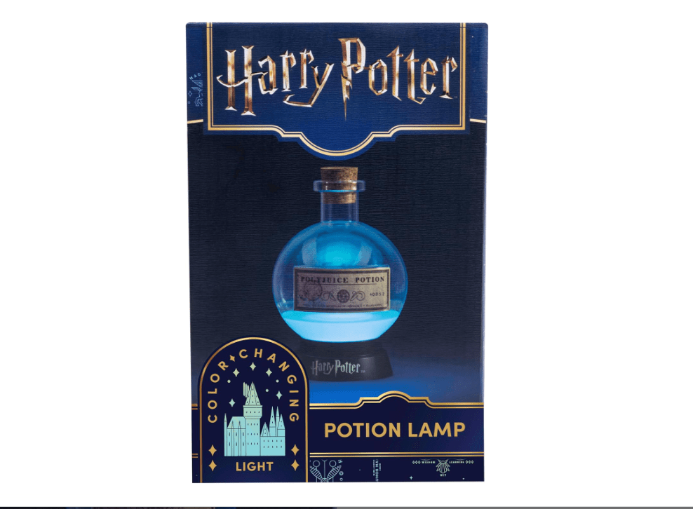 Fizz Creations Harry Potter Large Potion Lamp Multicolour. Polyjuice Potion Light. 20cm Tall. LED Illuminated Colour Changing. Mood Lamp, Night Light....
