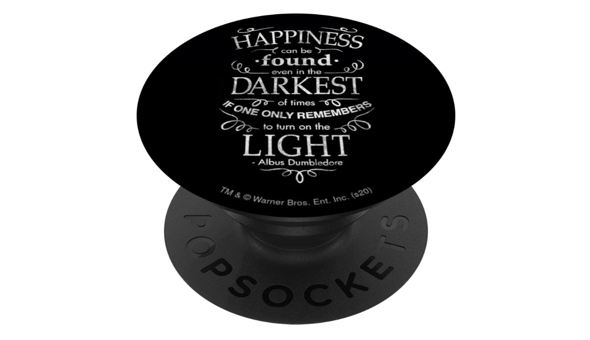 Harry Potter Happiness Quote PopSockets Swappable PopGrip
