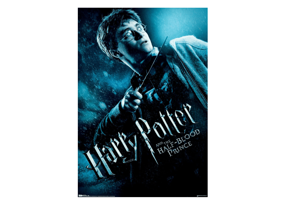 Trends International Harry Potter And The Half-Blood Prince-Harry One Sheet Wall Poster, 22.375" x 34", Premium Unframed Version