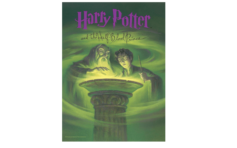 MIGHTYPRINT Harry Potter - Half-Blood Prince - Book Cover – Durable 17” x 24 Wall Art – NOT Made of Paper – Officially Licensed Collectible MP17240257
