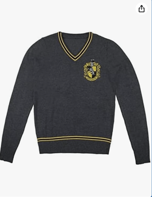 Cinereplicas Harry Potter - Hogwarts Sweater Gryffindor/Slytherin/Ravenclaw/Hufflepuff - XS/S/M/L/XL - Official License