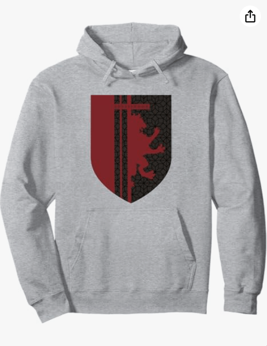 Harry Potter Gryffindor Shield Pullover Hoodie 