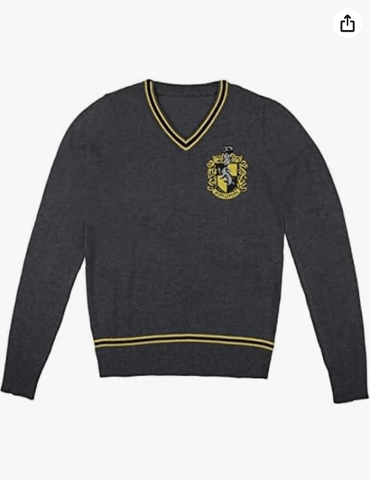 Cinereplicas Harry Potter - Hogwarts Sweater Gryffindor/Slytherin/Ravenclaw/Hufflepuff - XS/S/M/L/XL - Official License