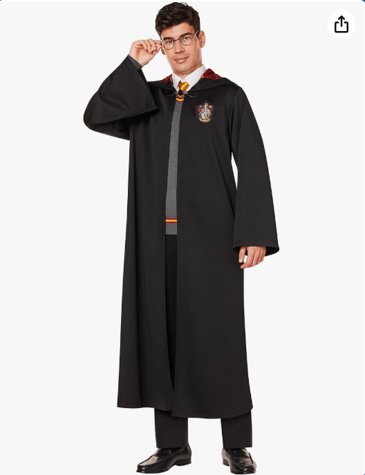 Spirit Halloween Harry Potter Adult Gryffindor Costume Kit | Officially licensed | Wizard Outfit