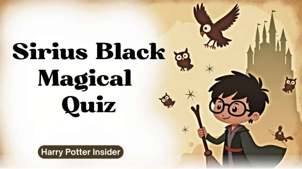 Sirius Black Magical Quiz